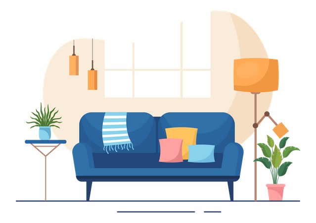 Home Furniture  Illustration