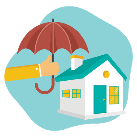 Home insurance Illustration