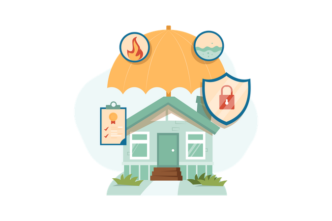 Home Insurance Illustration