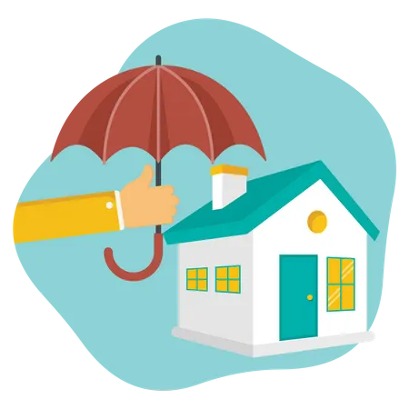 Home insurance Illustration