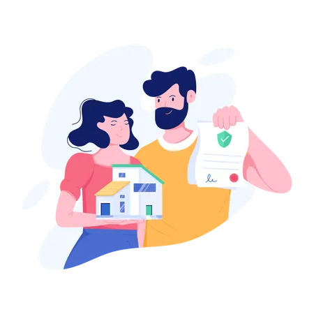 Home Insurance  Illustration