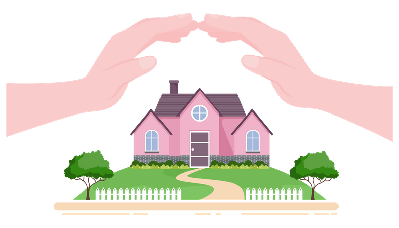 Home Insurance  Illustration