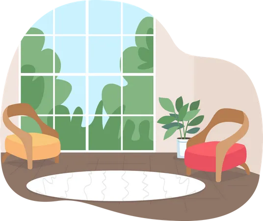 Home interior  Illustration