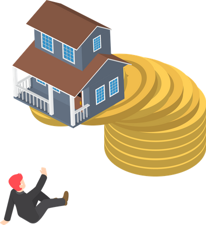 Home loan mortgage Illustration