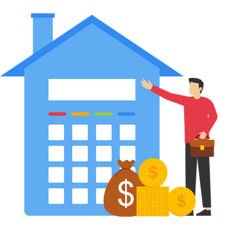 Home loans  Illustration