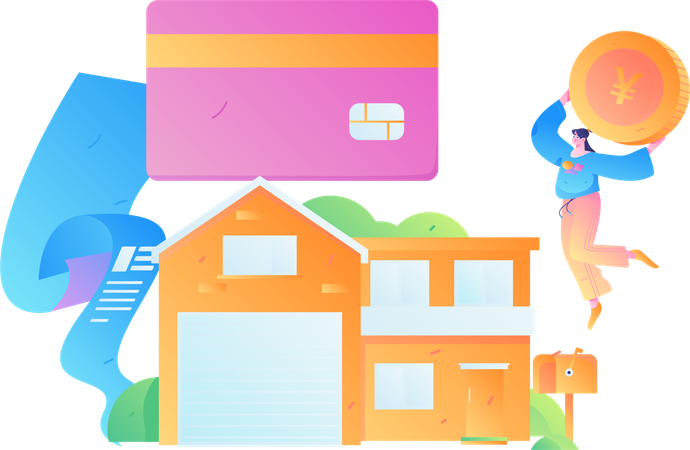 Home Mortgage  Illustration