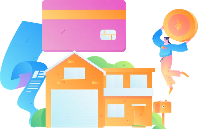 Home Mortgage  Illustration