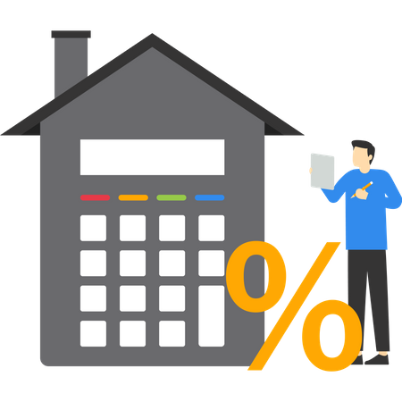 Home Mortgage Calculation Illustration