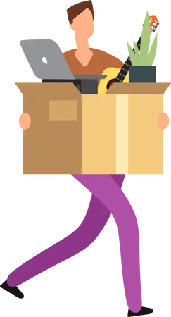 Home moving service  Illustration