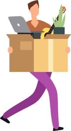 Home moving service  Illustration