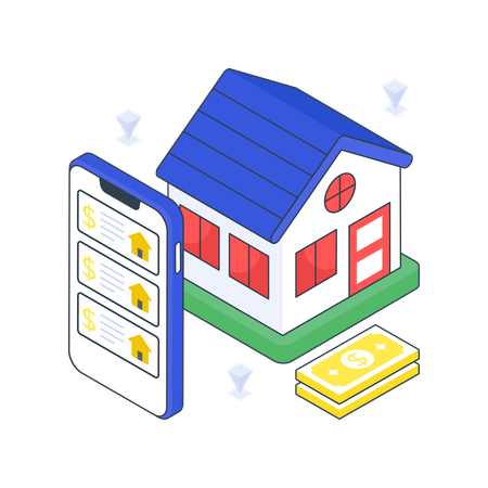 Home Price List  Illustration