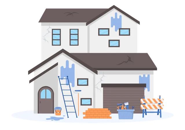Home Renovation  Illustration