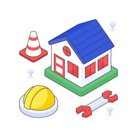 Home Repair  Illustration