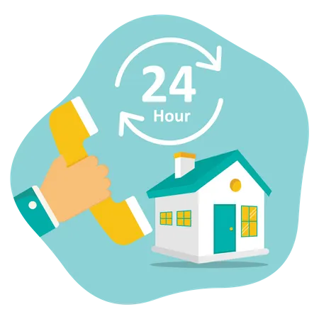 Home service  Illustration