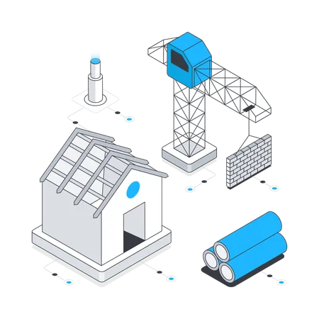 Home Structure  Illustration