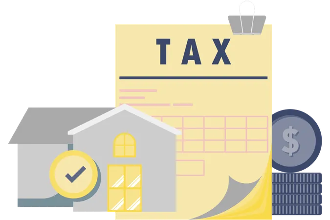 Home Tax Payments  Illustration