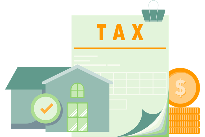 Home Tax Payments  Illustration