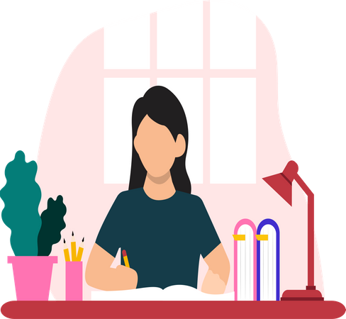 Homework  Illustration