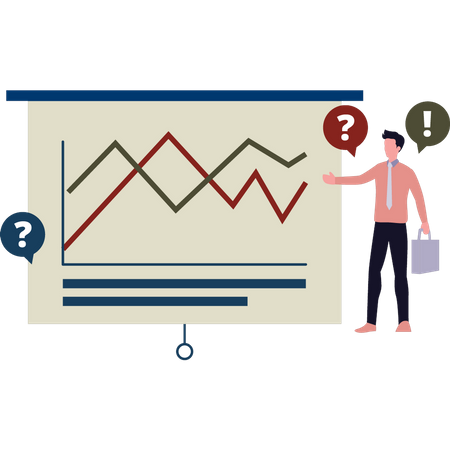 Graphique de compréhension de l'homme  Illustration