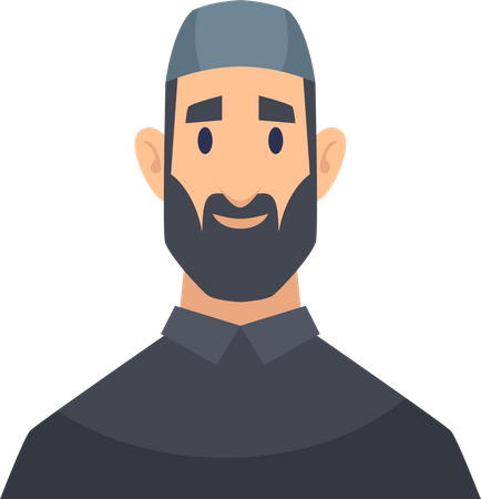 Homme islamique  Illustration