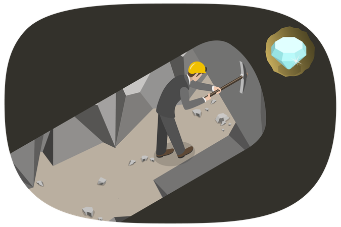 Homme proche du but  Illustration