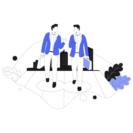Hommes d'affaires  Illustration