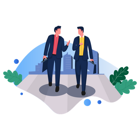 Hommes d'affaires  Illustration