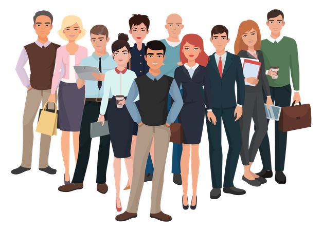 Hommes d'affaires  Illustration