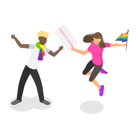 Homo community  Illustration
