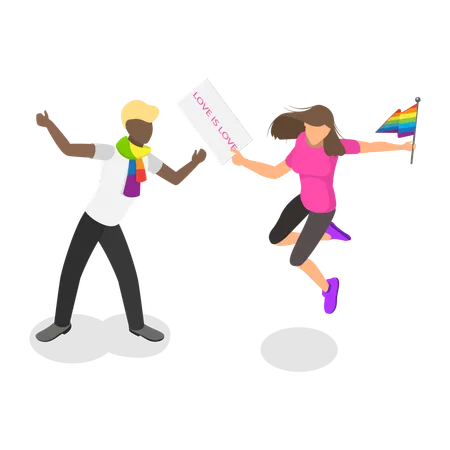 Homo community  Illustration
