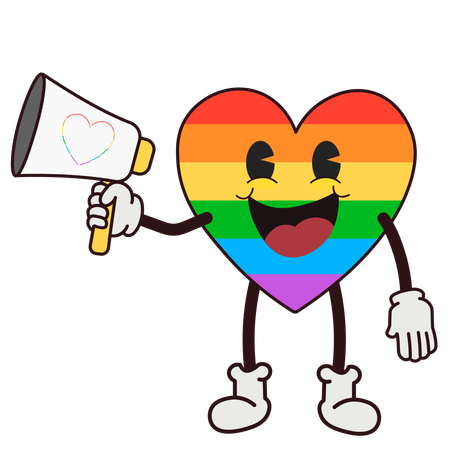 Homosexual announcement  Illustration