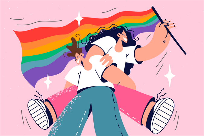 Homosexual community Illustration