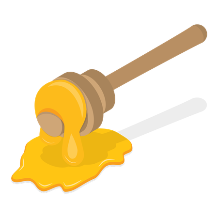 Honey  Illustration