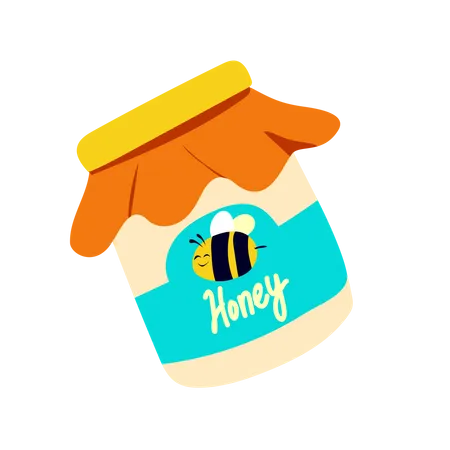 Honey Pot Illustration
