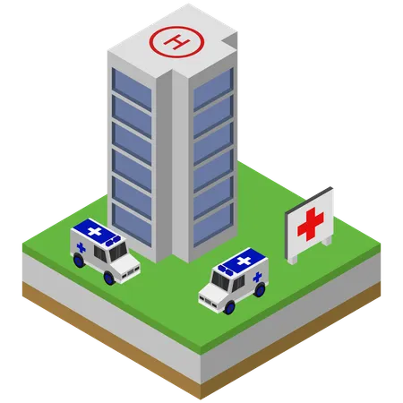 Hôpital  Illustration
