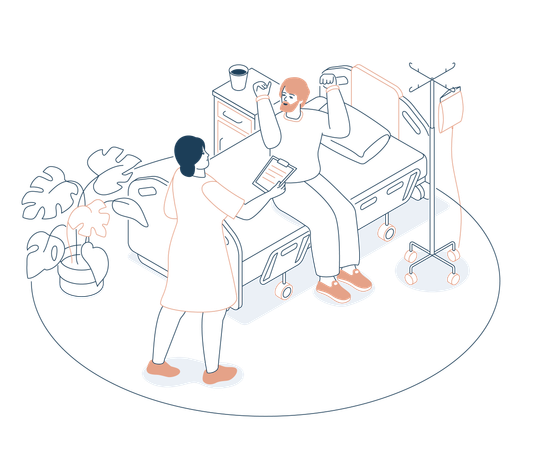 Hôpital  Illustration