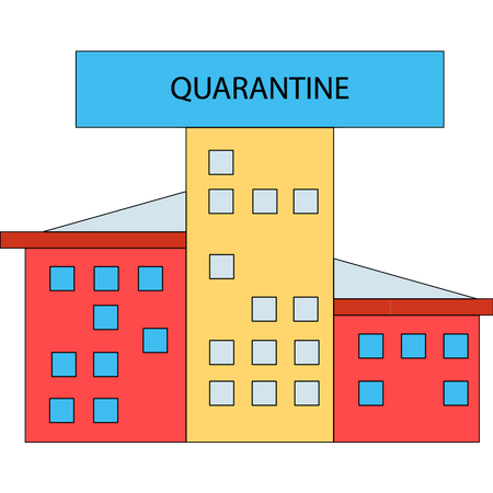 Hôpital de quarantaine  Illustration