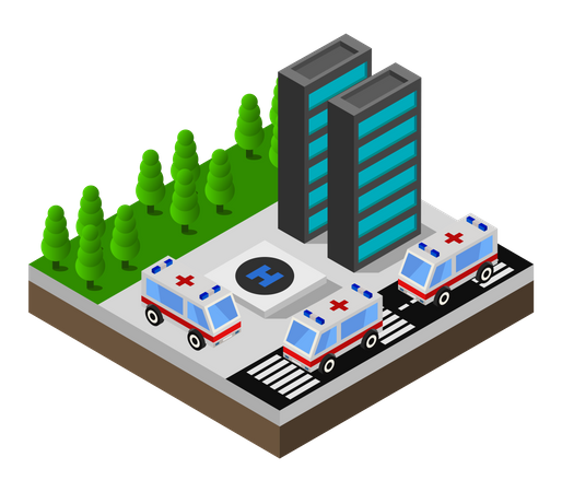 Hôpital spécialisé  Illustration