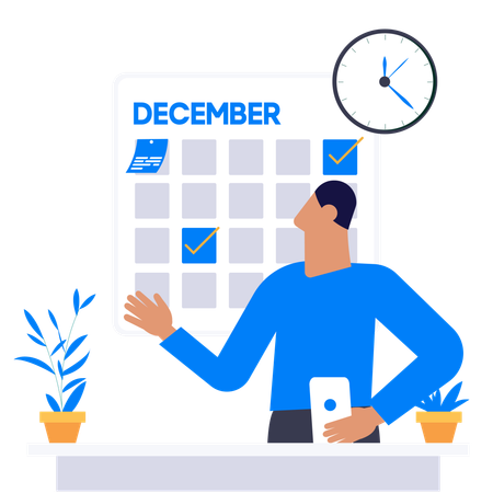 Calendrier  Illustration