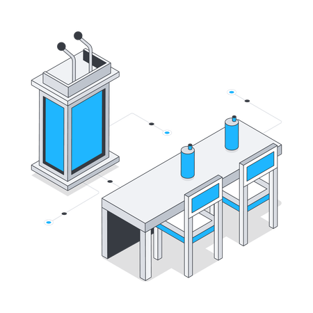 Hörsaal  Illustration