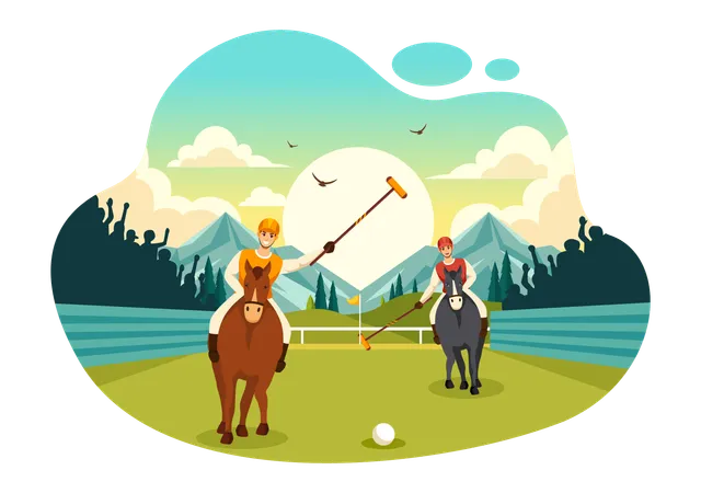 Horse Sport  Illustration