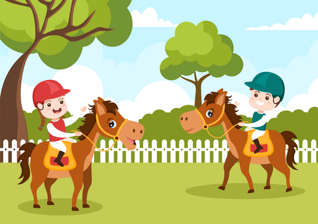 Horse Trainer Illustration