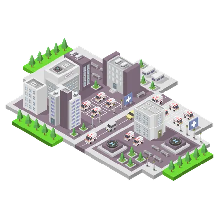 Hospital  Ilustración