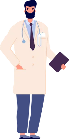 Hospital Doctor  Illustration