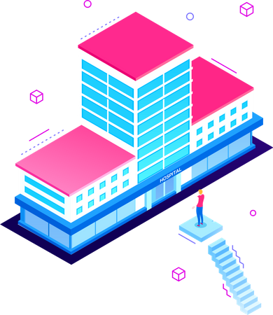 Hospital  イラスト