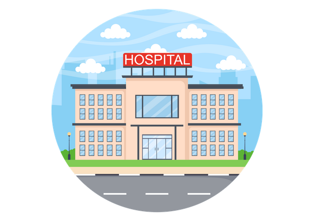 Hospital  イラスト
