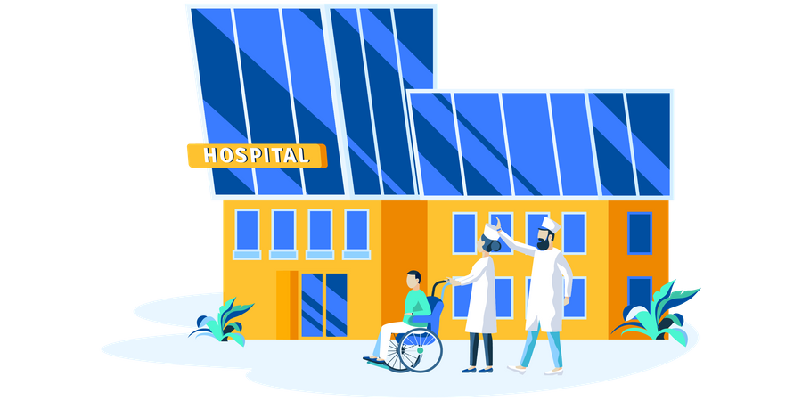 Hospital  イラスト