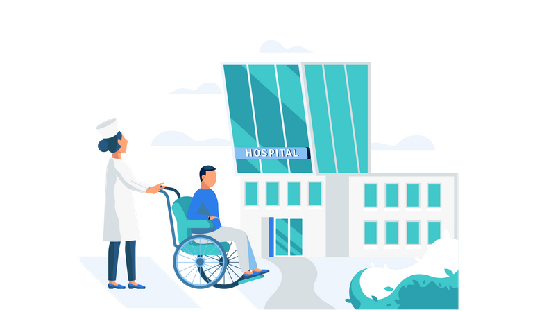 Hospital  イラスト