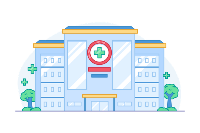 Hospital  イラスト