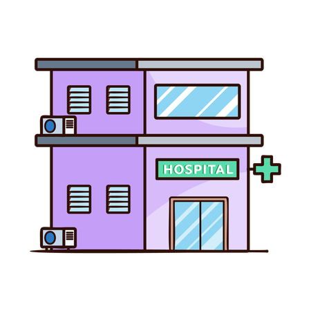 Hospital  イラスト